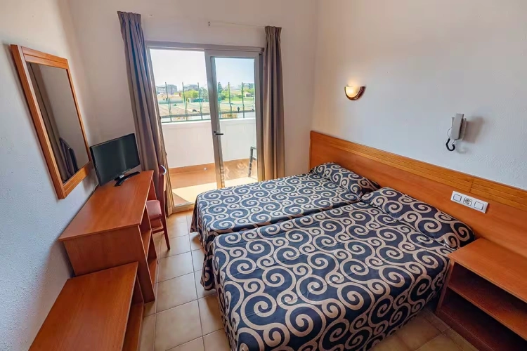 Standard Twin room with pool view