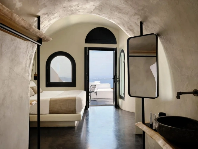 Rocca Cave Double room with Caldera View and Outdoor Hot Tub
