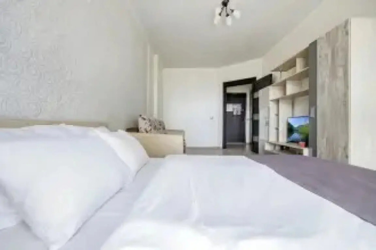 Фотография номера квартиры Апартаменты в спокойных тонах ЖК Большой Lounge балкон удобный матрас