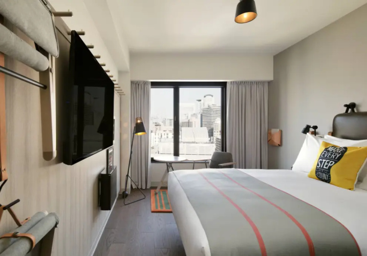 Double room with city view