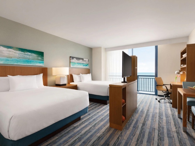 Accessible Twin Studio Suite (Plus Sofa Bed) oceanfront