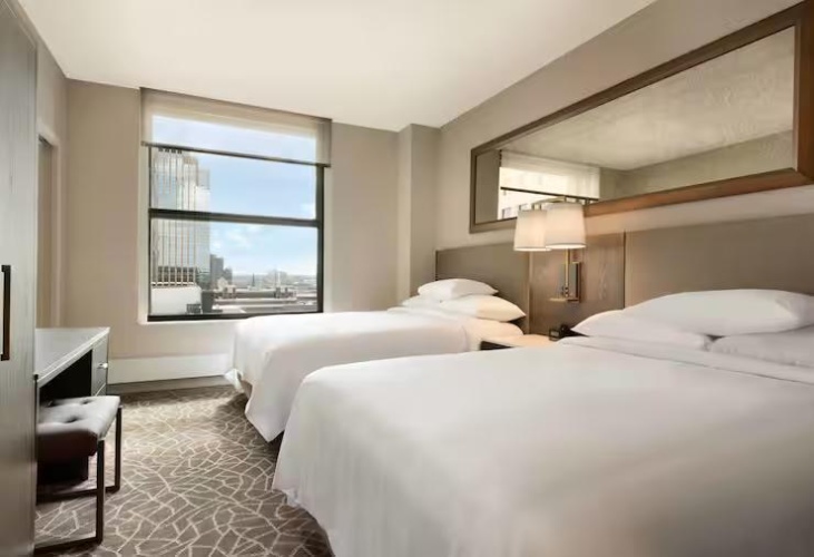 1 Bedroom Oversized Mobility Accessible Twin Suite