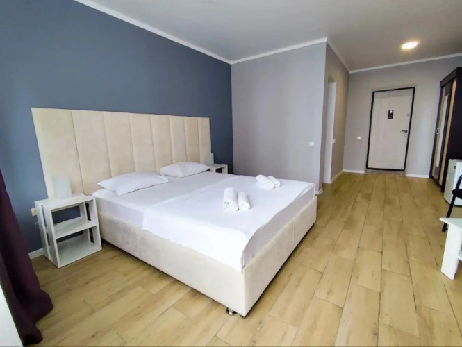 Comfort room with balcony and with sea view