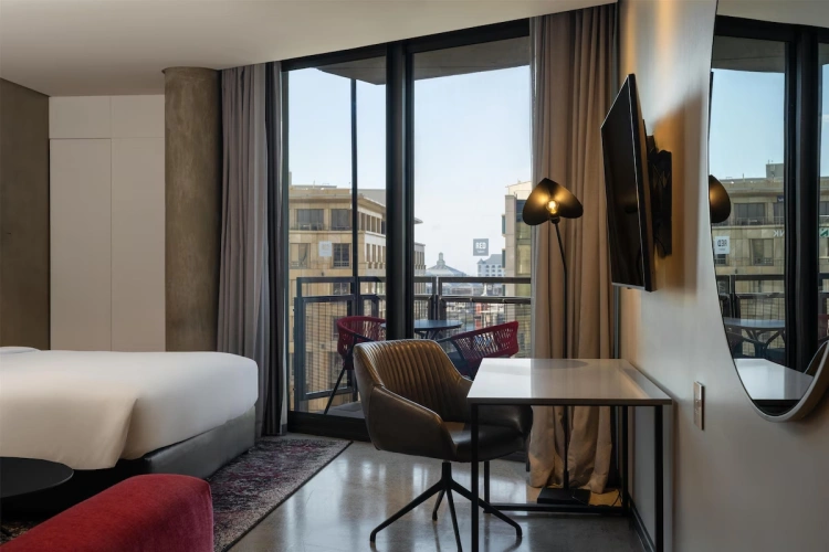 Double Junior Suite with balcony and with water view