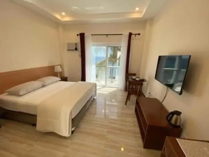 Deluxe Double room with balcony and with sea view
