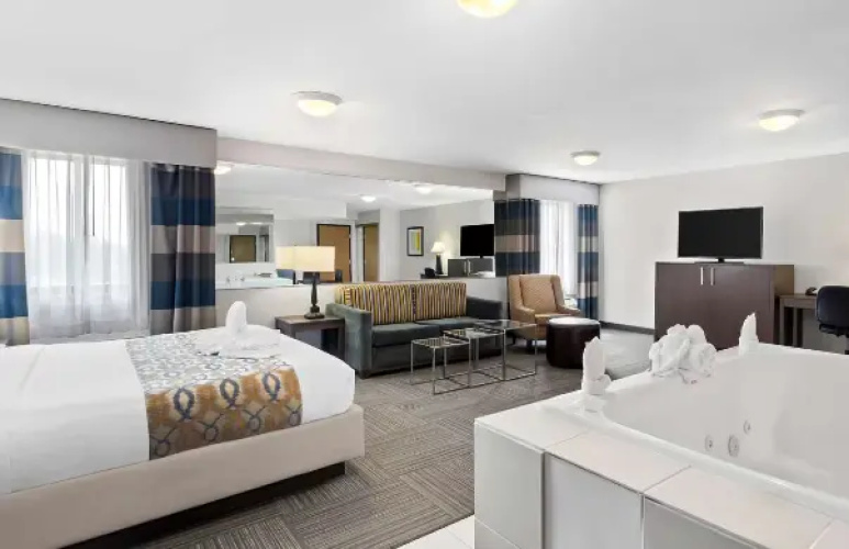 Jetted Tub Double room