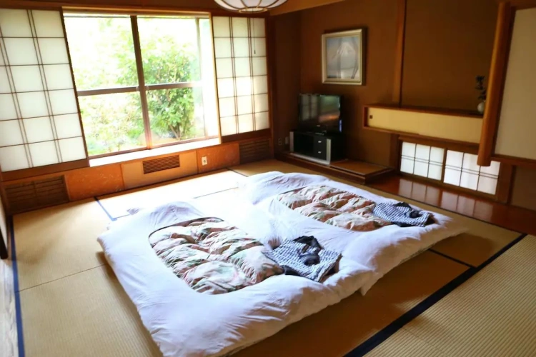 With Tatami Space Twin room