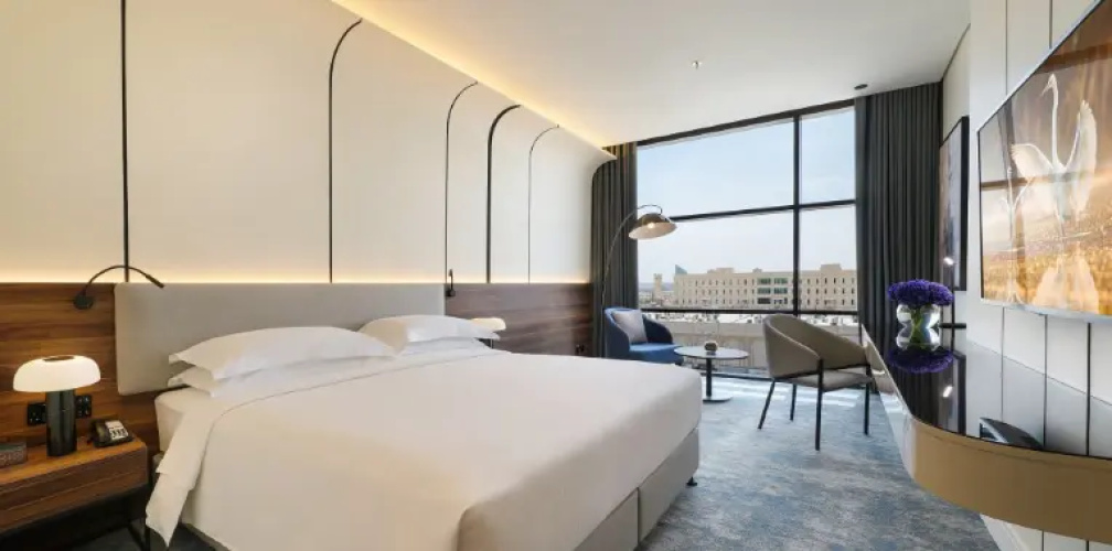 Olaya Street View Double room
