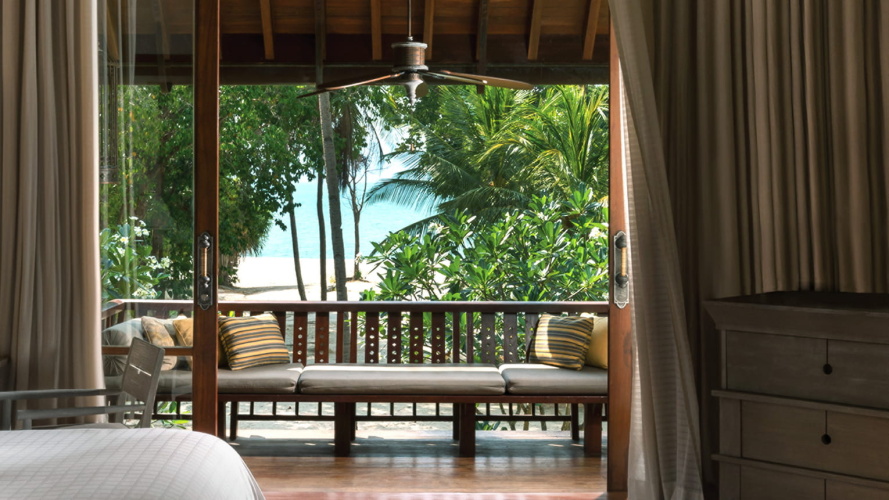 Upper Floor Double Pavilion with partial sea view