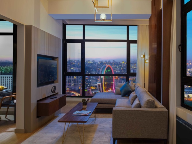 1 Bedroom Corner Double Apartment