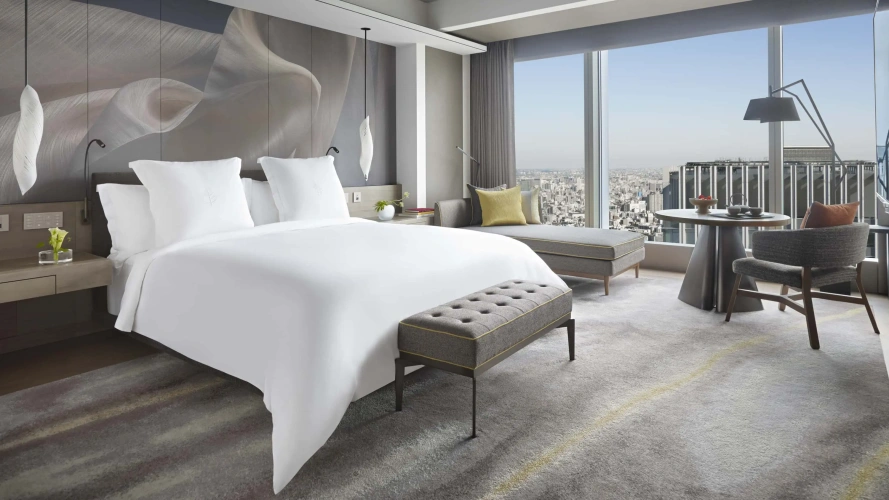 Deluxe Double room with city view