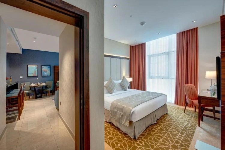 1 Bedroom Double Apartment with city view