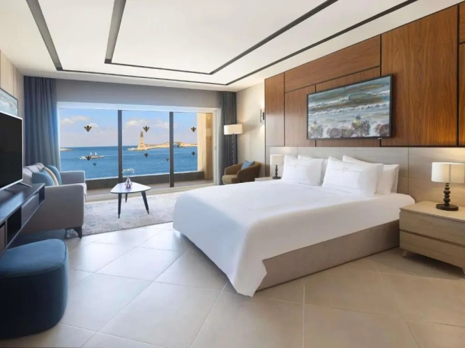King Fouad Premium Double room with sea view