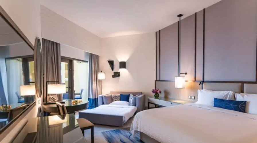Family Double room with balcony and with sea view