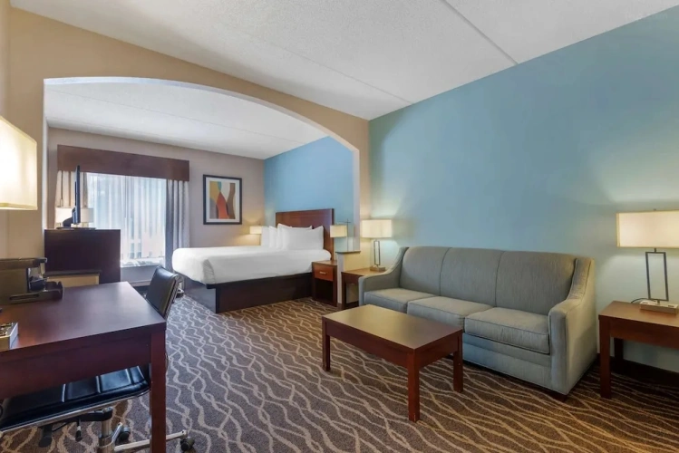 Mobility Accessible Double Suite
