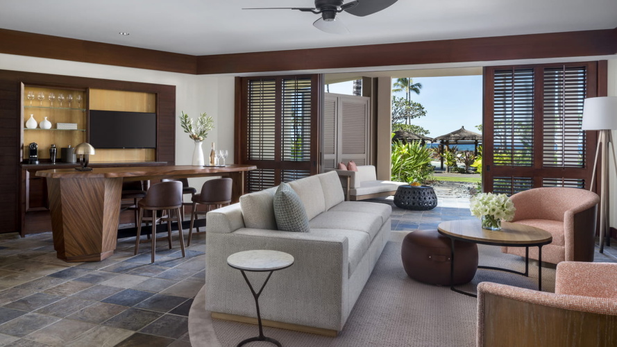 Deluxe Double Suite with ocean view
