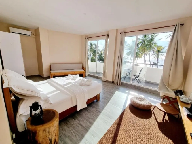 Double Suite with balcony and with sea view