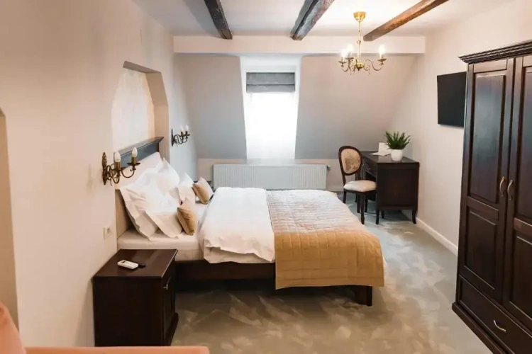 Double Family Attic room with park view