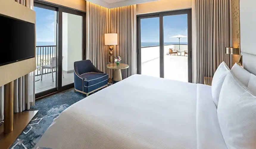 2 Bedrooms Executive Twin Suite with ocean view