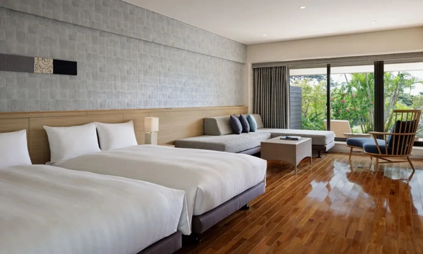 Deluxe Garden Terrace room