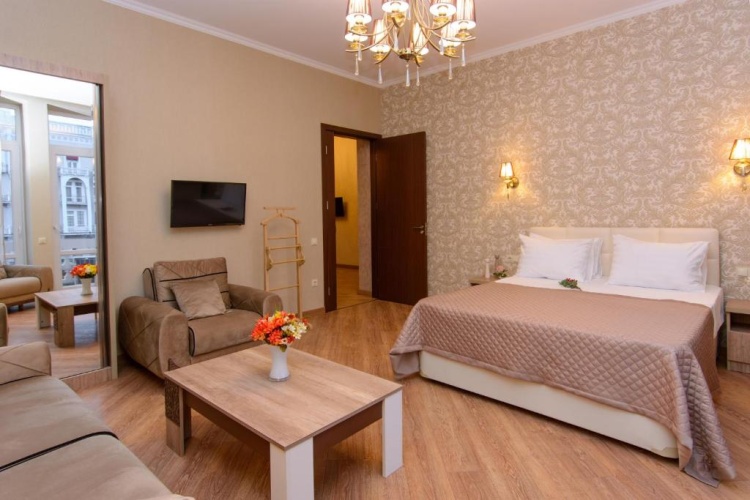 2 Bedrooms Quintuple Apartment with balcony and with view