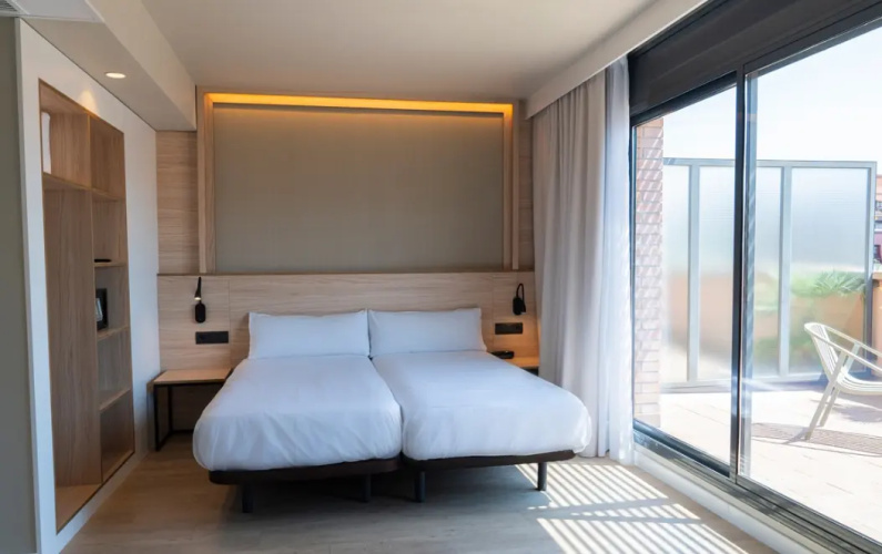 With Terrace Twin room