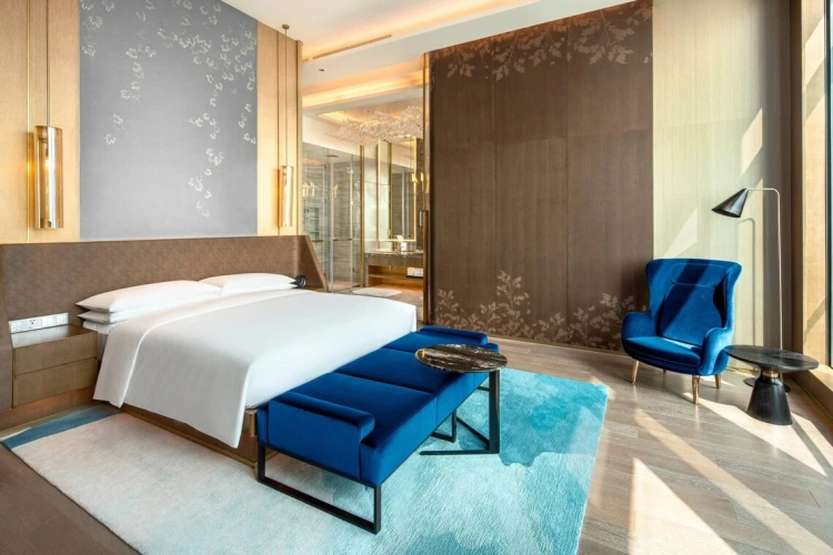 Presidential Concierge lounge access Double Suite with bay view
