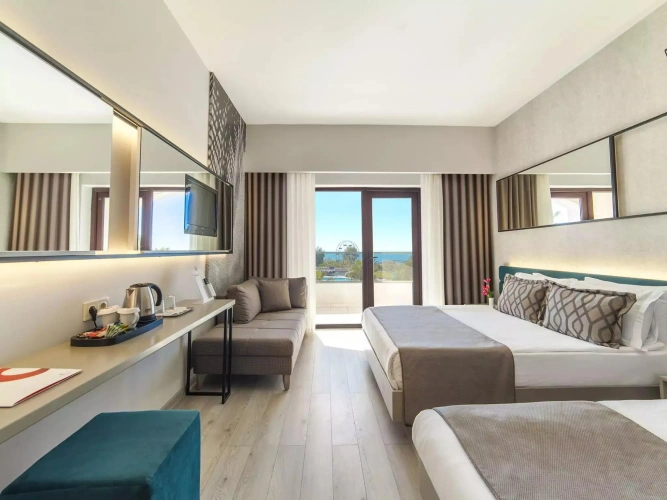 Standard Twin room with land view