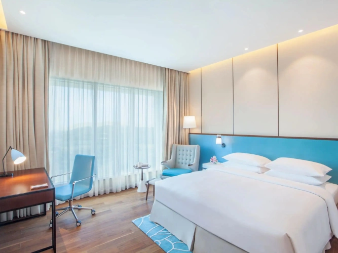 Double room with pool view