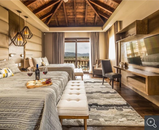 Double Junior Suite with balcony and with view