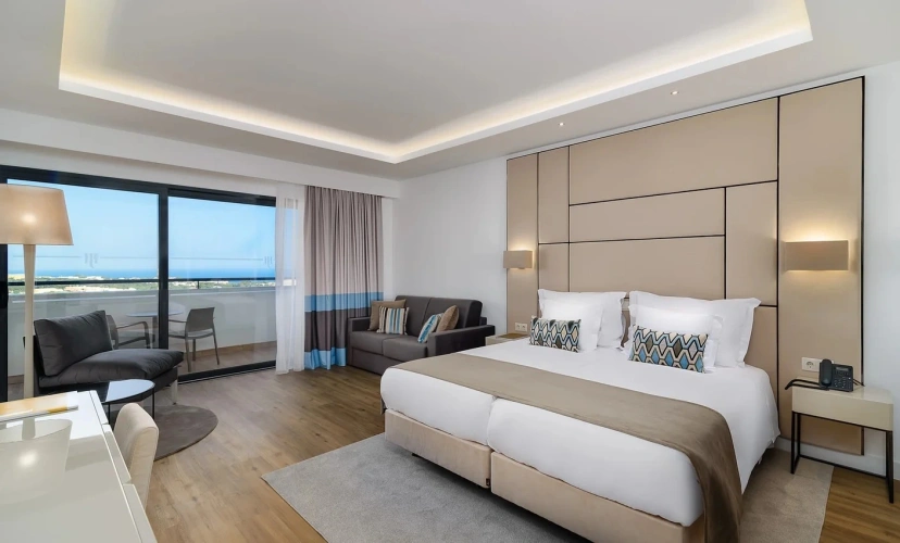 Superior Twin room with pool view