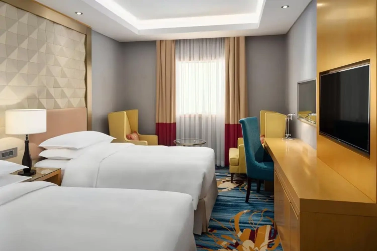 1 Bedroom Tower with Partial Haram View Twin Suite