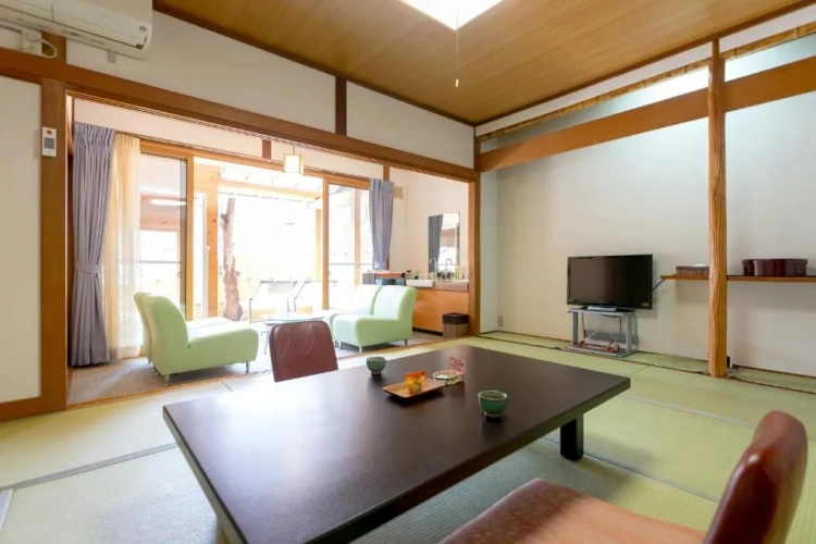 Japanese-Style with Open-Air Bath room