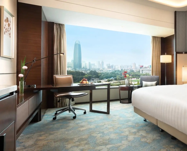 Deluxe Twin room with city view
