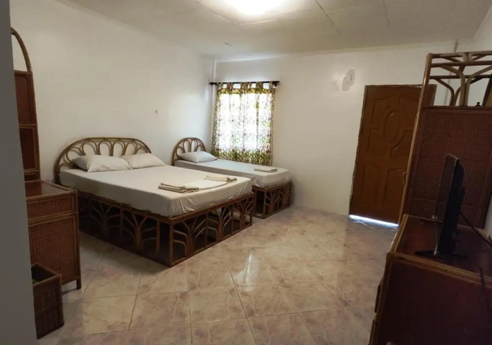 Triple room with garden view