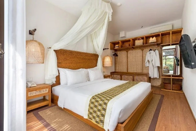1 Bedroom Premiere Villa with Rice Field View