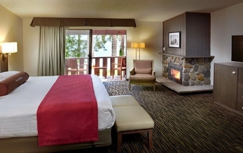 Fireplace Double room