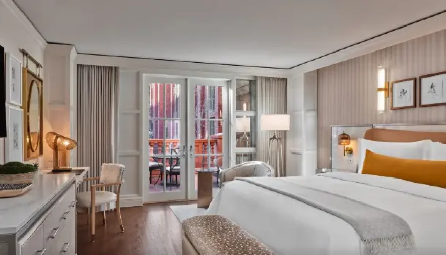 Deluxe Grand Double room with balcony and with mountain view