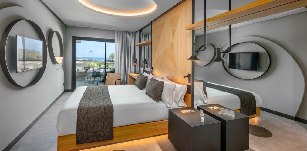 Deluxe Double room with balcony and with view