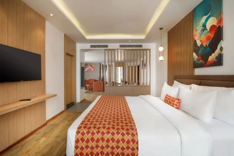 Amantaran Double Suite with balcony and with courtyard view