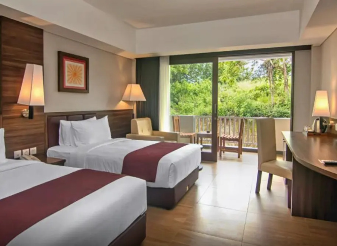 Deluxe with Bathtub Twin room