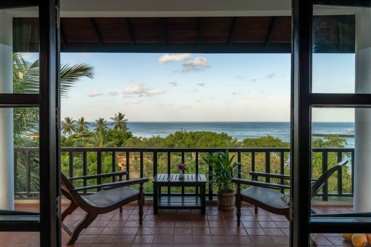 Deluxe Double room with balcony and with sea view
