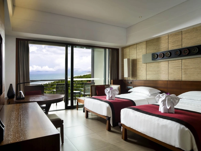 Deluxe Twin room with ocean view