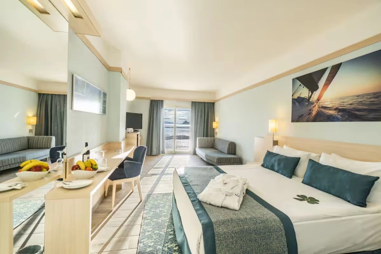 Standard Twin room with pool view