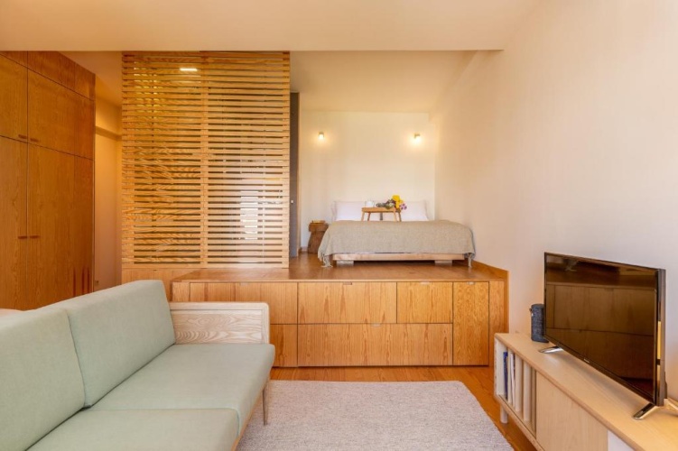 Deluxe Studio with balcony and with river view