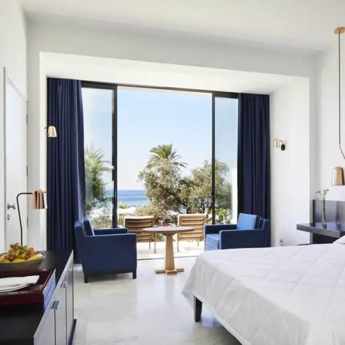 Terrace Family Connecting room with sea view