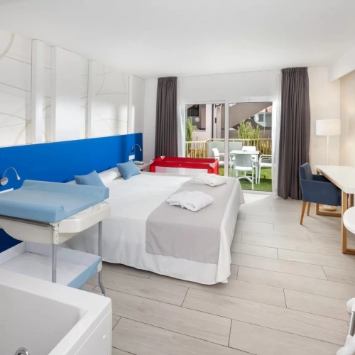 Double Family Suite with pool view