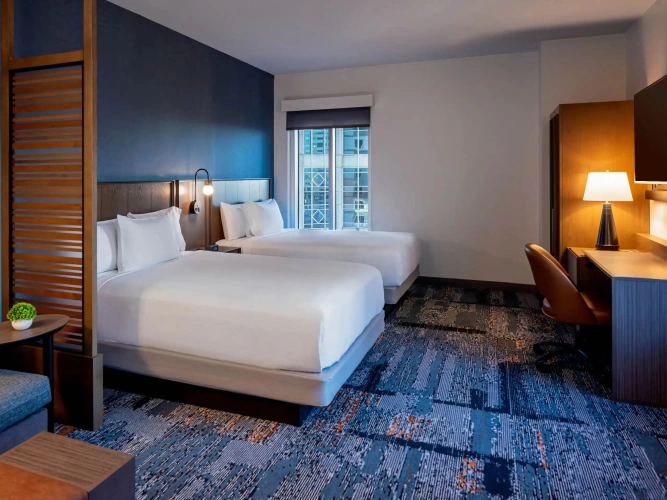 High Floor Twin room
