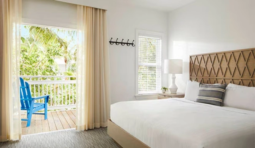 1 Bedroom Double Suite with garden view