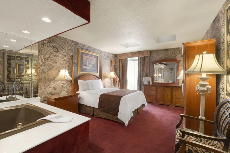 Jetted Tub Double Basement room